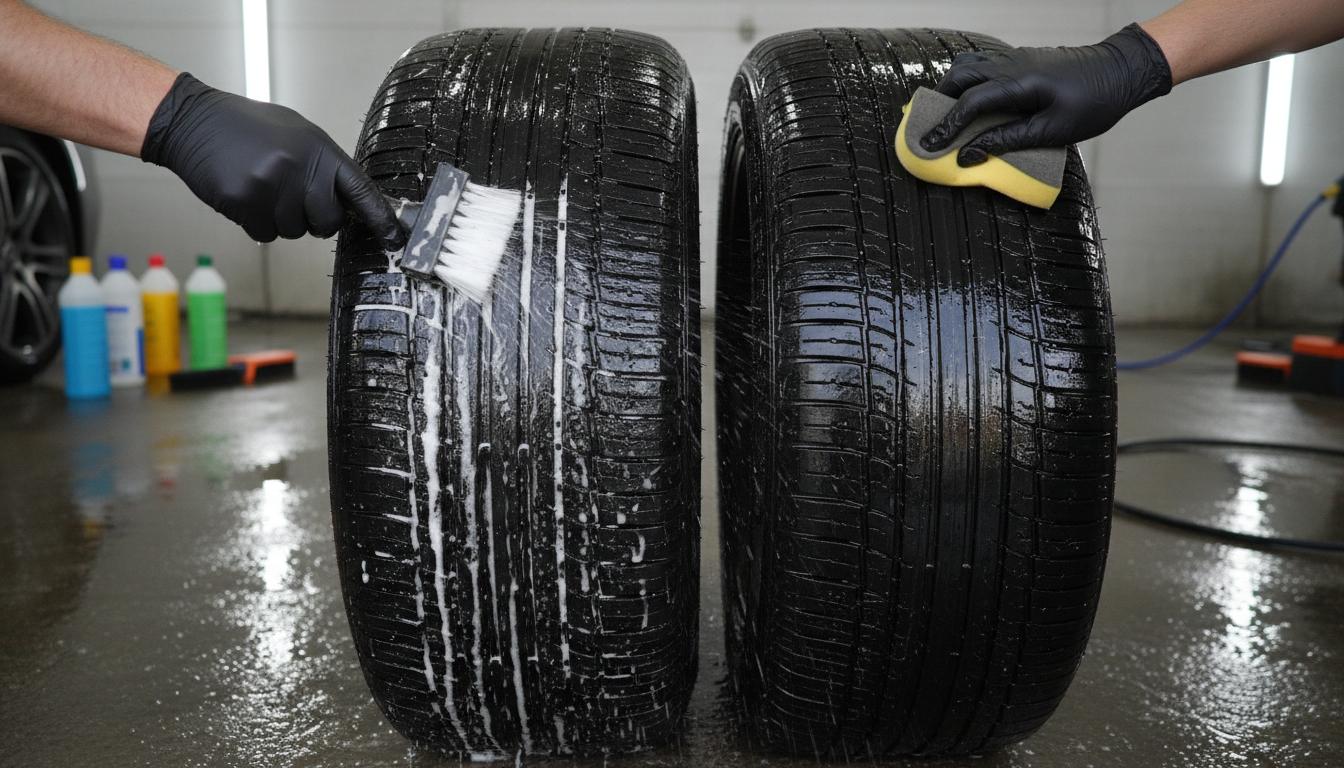 Tire and Wheel Cleaning